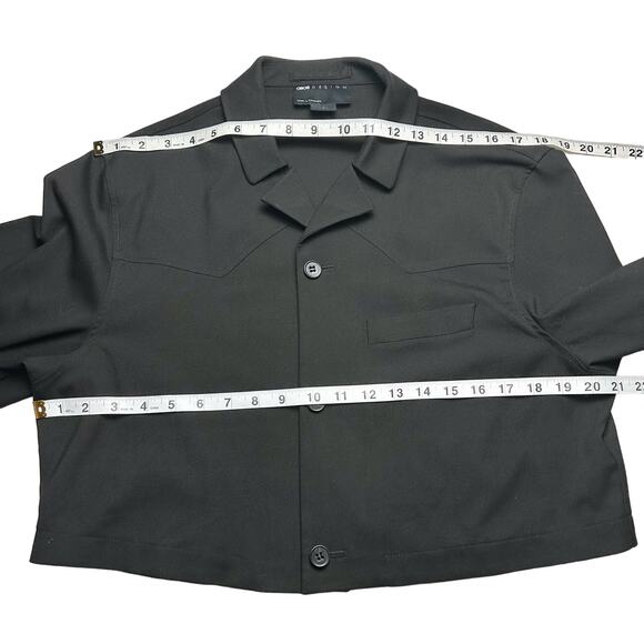 ASOS Design | Men | Black Smart Cropped Light Trucker Jacket | Size Medium - Picture 4 of 12